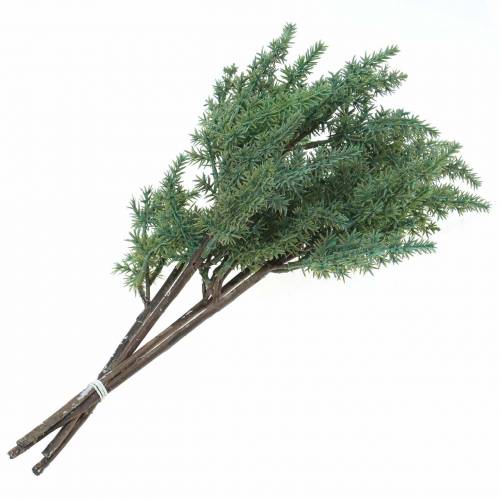 Floristik24 Jeneverbessentak kunstgroen 36cm 4st