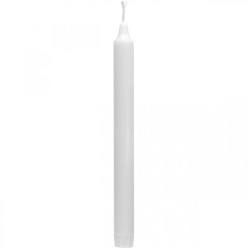Artikel PURE waskaarsen stokkaarsen wit 250/23mm natuurlijke was 4 st