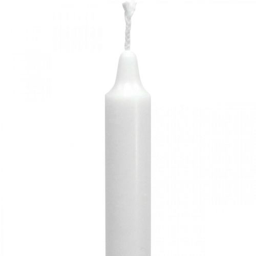 Artikel PURE waskaarsen stokkaarsen wit 250/23mm natuurlijke was 4 st