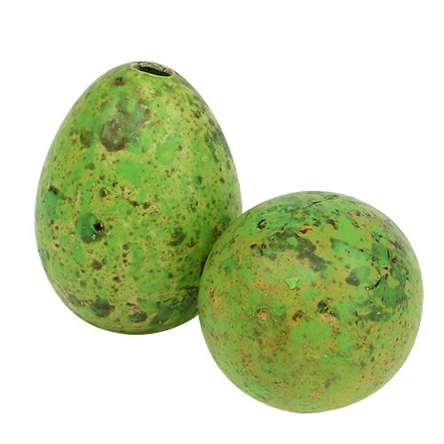 Artikel Kwarteleitje 3cm groen 50 st