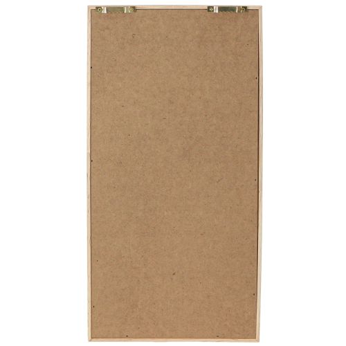 Artikel Muurdecoratie Muurschildering Hout Mini Vazen Keramiek Wit H35cm