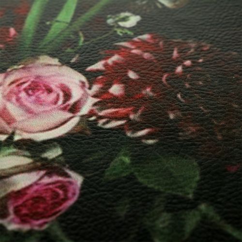 Floristik24 Wandbord met bloemmotief Ø33cm