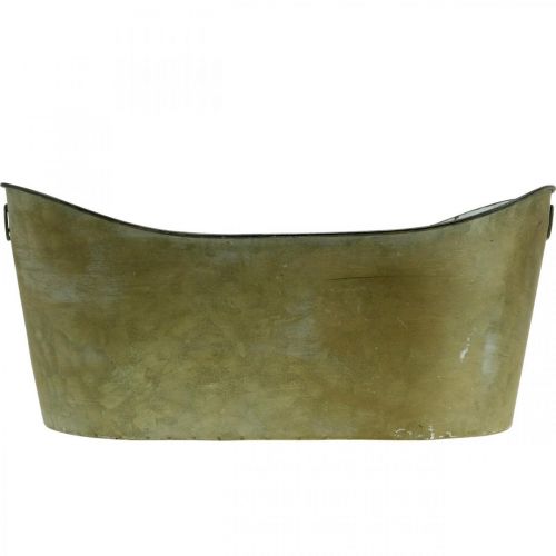 Artikel Set plantenbak koperkleurig/wit L32.5cm/36.5cm/41.5cm