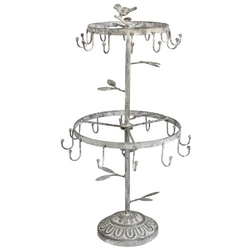 Floristik24 Productdrager metaal roestgrijs voor decoratieve hangers Ø24cm H49cm