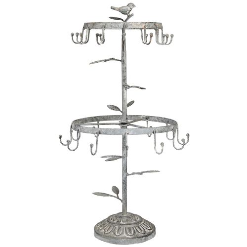 Floristik24 Productdrager metaal roestgrijs voor decoratieve hangers Ø24cm H49cm