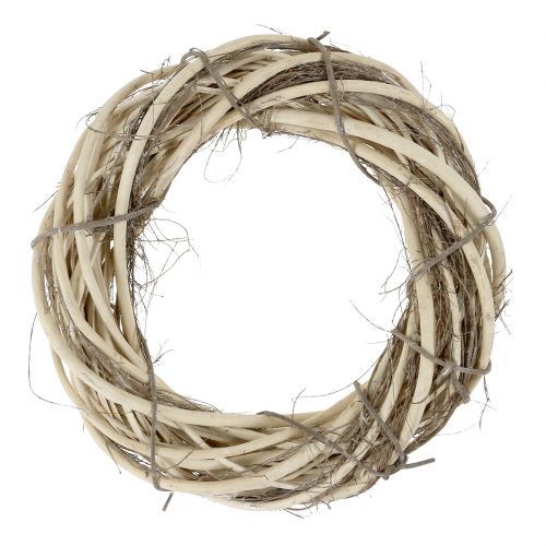 Floristik24 Wilgenkrans met takken naturel Ø30cm