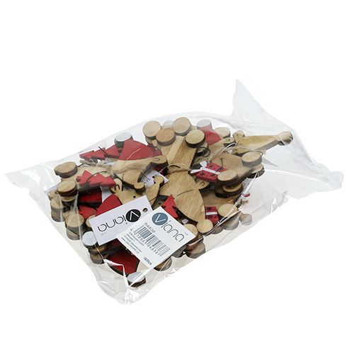 Floristik24 Kerstdecoratie muis 9cm naturel 16 st