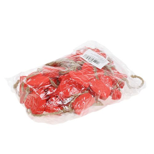 Artikel Kersthanger mix rood 34 st
