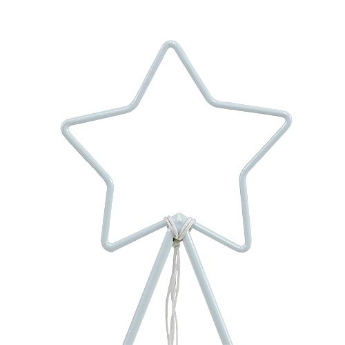 Floristik24 Kerstboom metaal wit H53,5cm