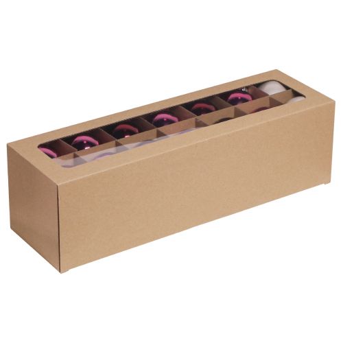 Artikel Kerstboomballen van glas Berry Mix Ø6cm 24 st