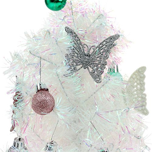 Artikel Kerstdecoratie mini boom kleurrijk 43cm