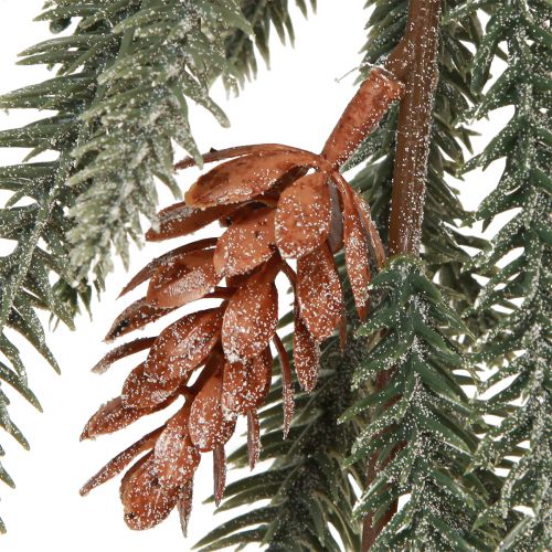 Artikel Kerstslinger dennenslinger kegels Frost 180cm