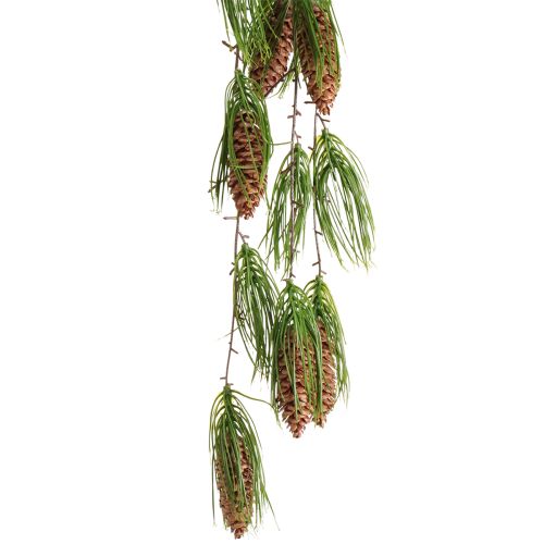Kerstkrans kunstkerstboom groen 6 kegels 78cm