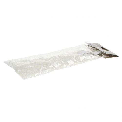 Floristik24 Kerstboomketting met sterren wit 2,7m