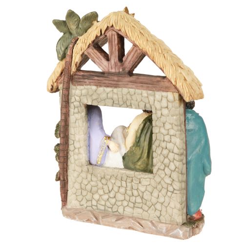 Artikel Kerststal met figuren Kerststal 15,5×7×20cm