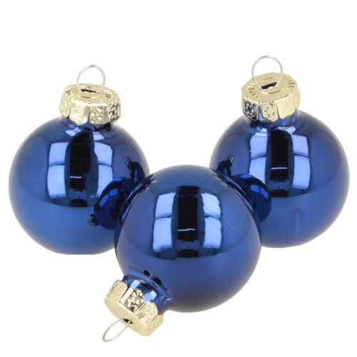 Mini kerstballenset van glas voor dennentakken, 3 cm, 22 stuks kopen | Floristik24.nl