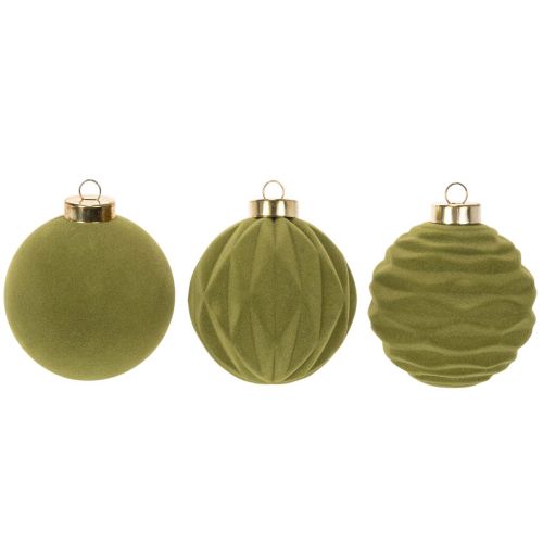 Kerstbal, fluweelachtig,