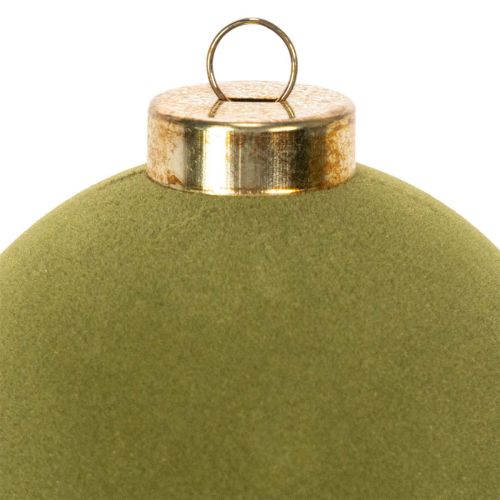 Kerstbal, fluweelachtig,