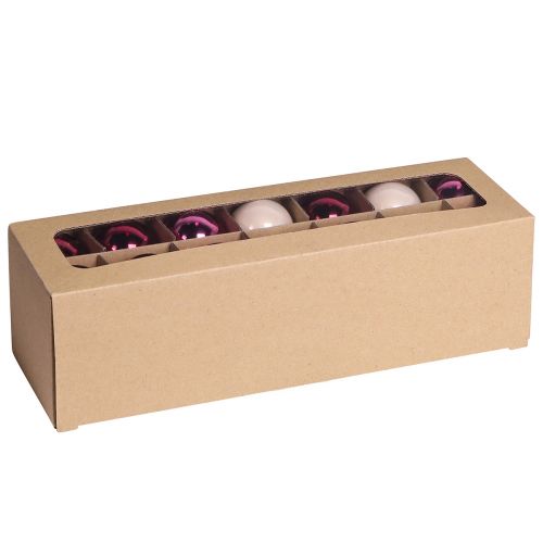 Artikel Kerstballen glas Bessenmix boomballen Ø4cm 24 st