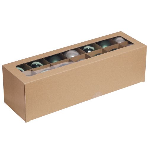 Artikel Kerstballen groen grijze boom glazen bollen Ø6cm 24 st