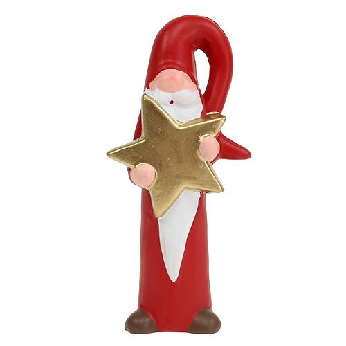 Floristik24 Kerstman figuur rood H15cm