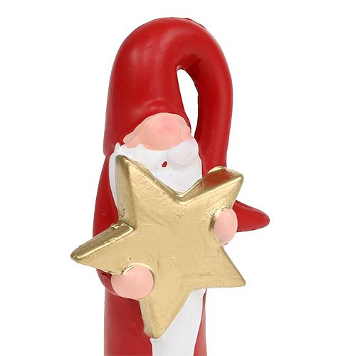 Floristik24 Kerstman figuur rood H15cm