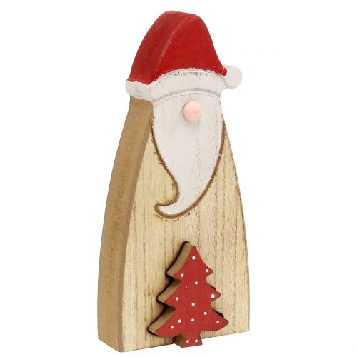 Floristik24 Kerstman hout 17cm