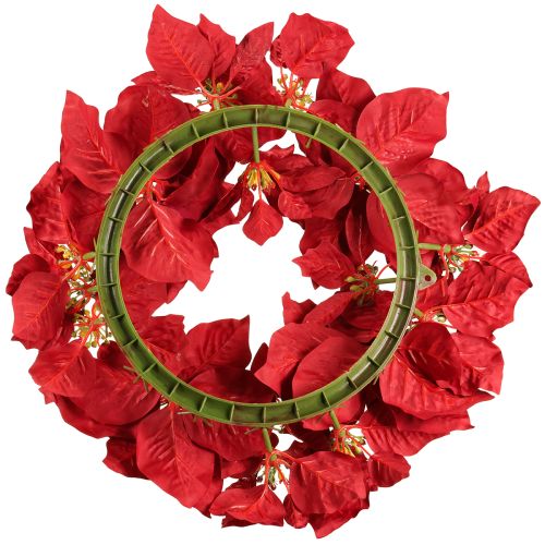 Artikel Kerststerkrans kunstbloemen Kerst Ø40cm
