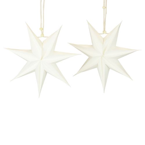 Artikel Kerstster raam, papieren sterren Kerst, vouwster Ø21cm 4st