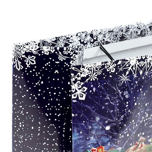 Floristik24 Kerstzak cadeauzakje 25cm x 34,5cm