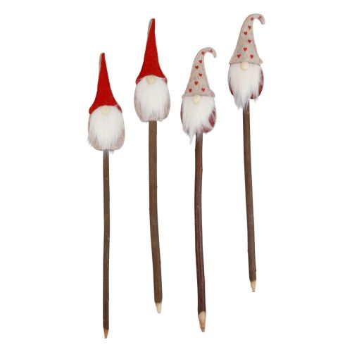 Floristik24 Kerstkabouter tuinsteker kabouter 48,5/50cm 4 st