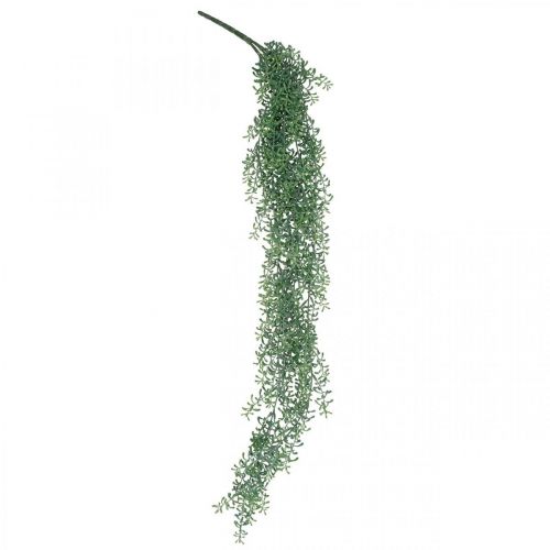 Floristik24 Groene plant hangplant kunsthangplant met knoppen groen, wit 100cm