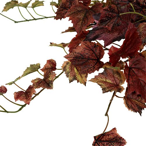 Floristik24 Wijnbladeren hanger groen, bordeaux 67cm