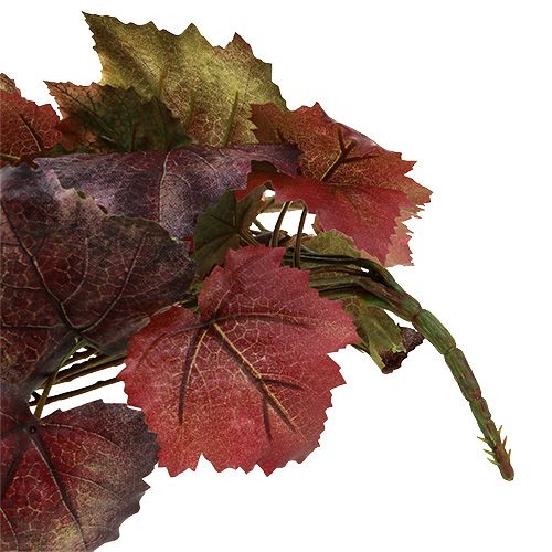 Floristik24 Wijnbladeren hanger groen, donkerrood 100cm