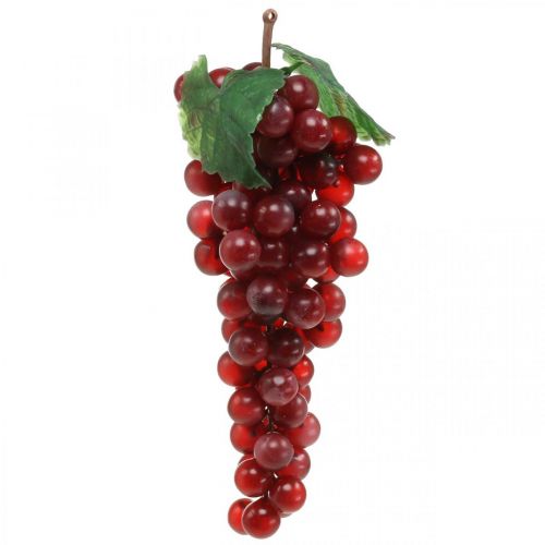 Floristik24 Decoratief druif rood Kunstdruiven decoratief fruit 22cm