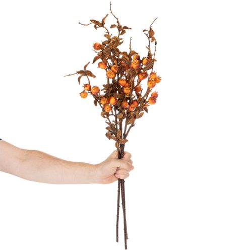 Kunstmatige meidoorntak, herfstdecoratie, 75 cm | Floristik24.nl