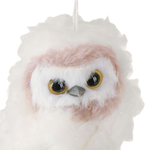 Artikel Witte uil decoratie om op te hangen uilenkuikens wit 12cm 2st