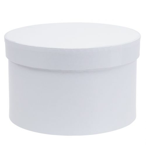 Floristik24 Bloembak Bloembak wit rond Ø14cm - Ø16cm 2st
