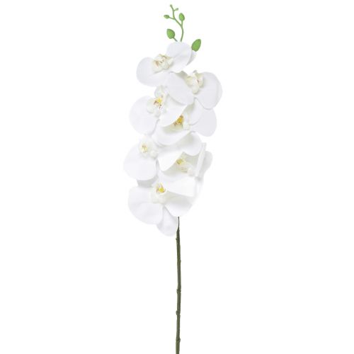 Floristik24 Witte kunstorchidee Phalaenopsis Real Touch H83cm