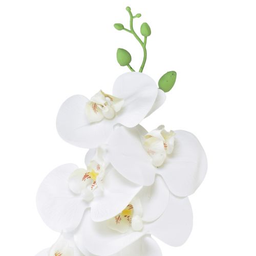 Artikel Witte kunstorchidee Phalaenopsis Real Touch H83cm