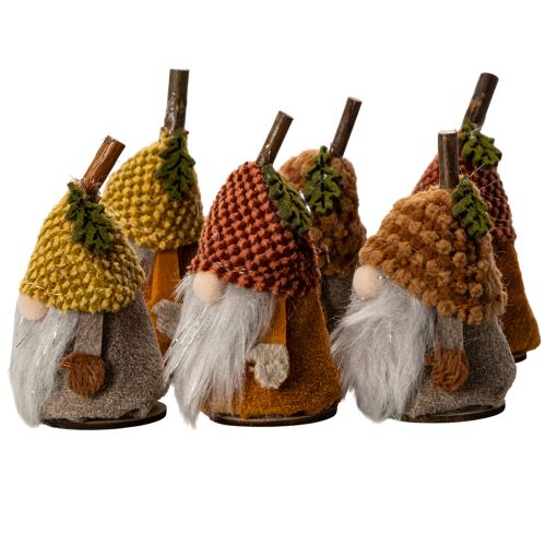 Set van 6 kabouterbeeldjes met