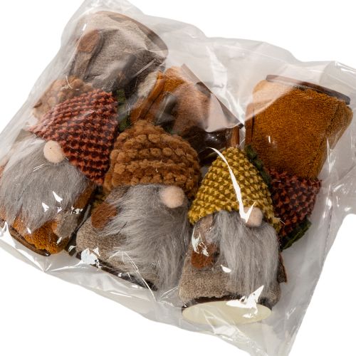 Set van 6 kabouterbeeldjes met