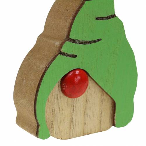 Artikel Kabouterhout 6,5x9cm 10 stuks assorti