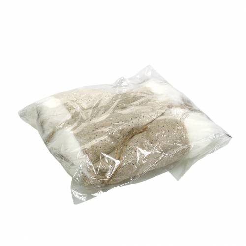 Floristik24 Kabouter met puntmuts om op te hangen creme 17cm L25cm 4st