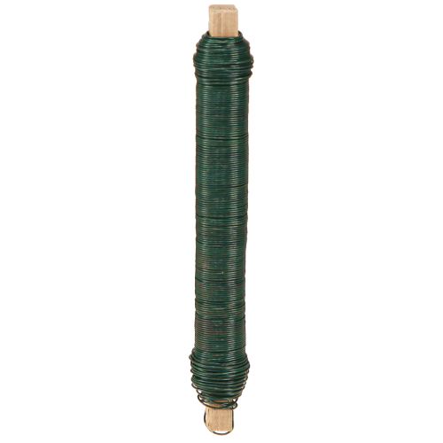 Floristik24 Wikkeldraad hobbydraad groen 0,65mm 100g