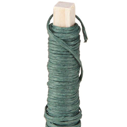 Artikel Wikkeldraad groen hobbydraad papier wikkeldraad Ø0,8mm 22m