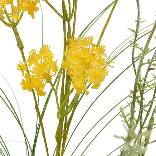 Floristik24 Weidebloemen geel L60cm 3st