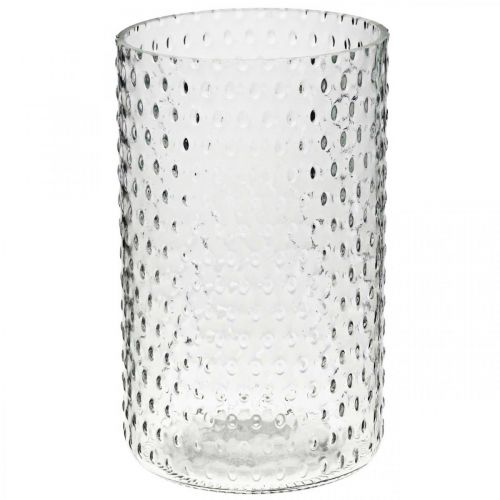 visueel toewijzing Cordelia Floristik24.nl Bloemenvaas, glazen vaas, kaarsglas, glazen lantaarn Ø11.5cm  H18.5cm - goedkoop online kopen