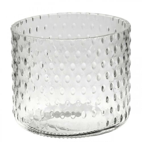 Honger Verkeerd markering Floristik24.nl Lantaarn glas, theelichthouder glas, kaars glas Ø11.5cm  H9.5cm - goedkoop online kopen