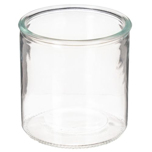 Glazen cilindervaas, transparant, veelzijdig, 10 cm, 3 stuks kopen | Floristik24.nl
